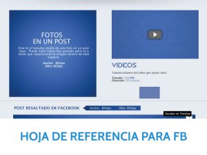 Hoja de referencia para Facebook