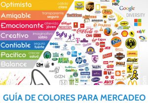 Guía de colores para mercadeo 